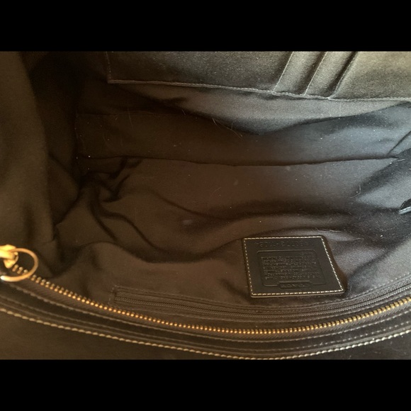 Host Pick! Stylish Coach Tote Purse Briefcase EUC - Picture 14 of 14